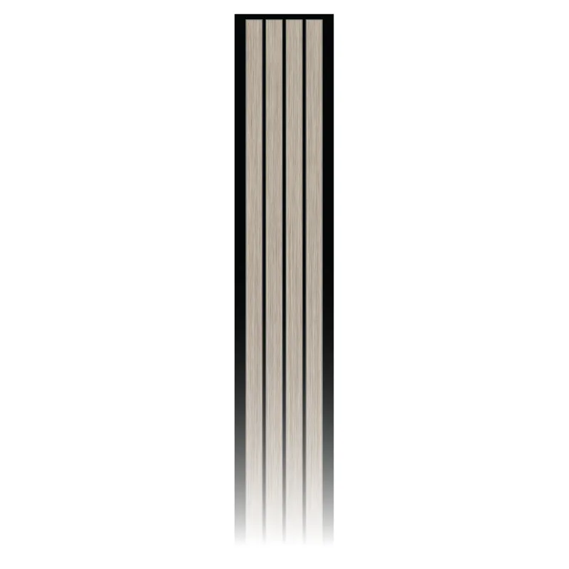 POLYWOOD ACOUSTIC WALL PANEL AWPH0124-F IVORY ACOUSTIC, PVC STRAIGHT